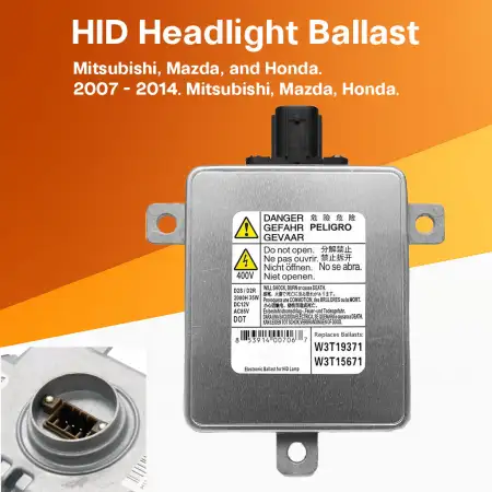 Mitsubishi Electric W3T19371 / W3T13072 OEM HID Headlight Ballast — Mitsubishi, Mazda, Honda & Acura Replacement